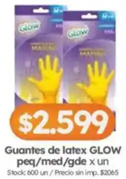 Cordiez Glow guantes de latex oferta