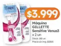 Cordiez Gillette máquina sensitive venus3 oferta