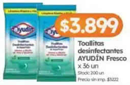 Cordiez Ayudín fresco toallitas desinfectantes oferta
