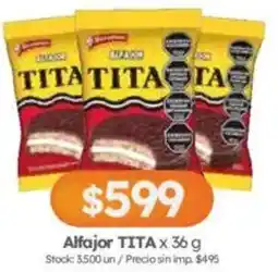 Cordiez Tita alfajor oferta