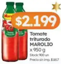 Cordiez Marolio tomate triturado oferta