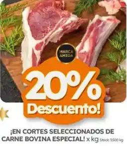 Cordiez ¡en cortes seleccionados de carne bovina especial! oferta