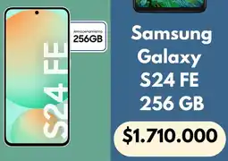 Personal Samsung galaxy S24 FE oferta