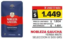 Carrefour Maxi Nobleza gaucha yerba mate seleccion oferta