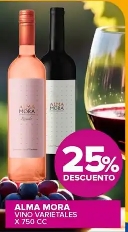 Carrefour Maxi Alma mora vino varietales oferta