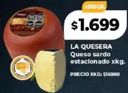 Supermayorista Vital La quesera queso sardo estacionado oferta