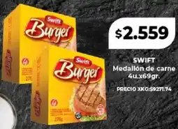 Supermayorista Vital Swift medallón de carne oferta