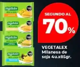 Supermayorista Vital Vegetalex milanesa de soja oferta