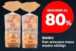 Supermayorista Vital Bimbo pan artesano masa madre oferta
