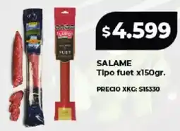 Supermayorista Vital Salame tipo fuet oferta