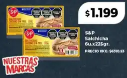 Supermayorista Vital S&p salchicha oferta