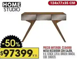 Coto Home studio mesa recibidor con cajon oferta