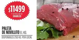 Supermercados Vea Paleta de novillito oferta