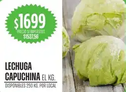 Supermercados Vea Lechuga capuchina oferta