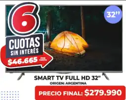 Supermayorista Vital Smart tv full hd 32" oferta