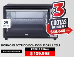 Supermayorista Vital Horno electrico bgh doble grill oferta