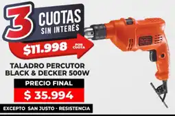 Supermayorista Vital Black & decker taladro percutor oferta