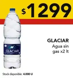 Nini Mayorista Glaciar agua sin gas oferta