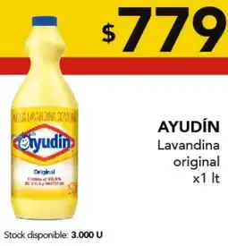 Nini Mayorista Ayudín lavandina original oferta