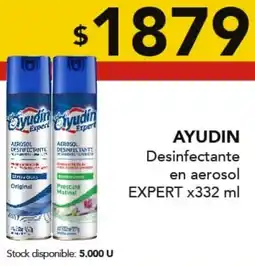 Nini Mayorista Ayudín desinfectante en aerosol expert oferta