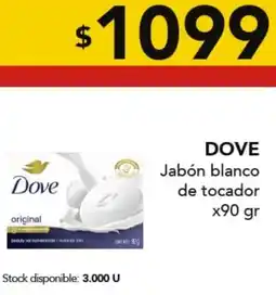 Nini Mayorista Dove jabón blanco de tocador oferta