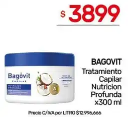 Nini Mayorista Bagovit tratamiento capilar nutricion profunda oferta