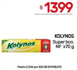 Nini Mayorista Kolynos super bco. nf oferta