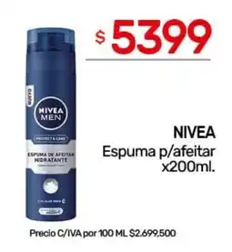 Nini Mayorista Nivea espuma p/afeitar oferta
