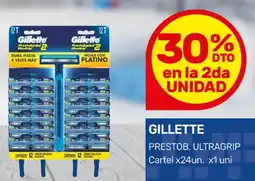Nini Mayorista Gillette prestob. ultragrip cartel oferta