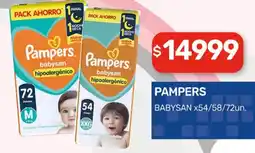 Nini Mayorista Pampers babysan oferta