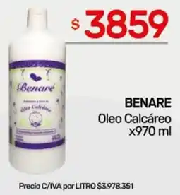 Nini Mayorista Benare oleo calcáreo oferta
