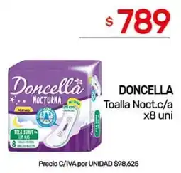 Nini Mayorista Doncella toalla noct.c/a oferta
