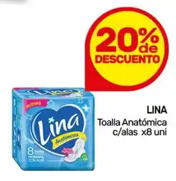Nini Mayorista Lina toalla anatómica c/alas oferta