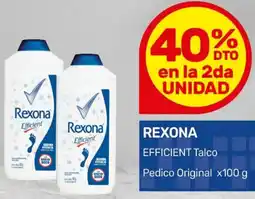 Nini Mayorista Rexona efficient talco pedico original oferta