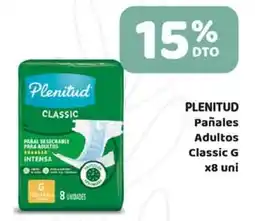Nini Mayorista Plenitud pañales adultos classic G oferta