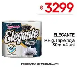 Nini Mayorista Elegante p.hig. triple hoja oferta