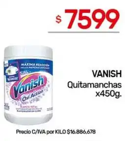 Nini Mayorista Vanish quitamanchas oferta