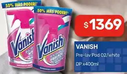 Nini Mayorista Vanish pre-lav pod 02/white DP oferta