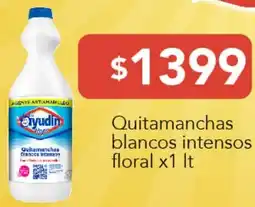 Nini Mayorista Ayudín quitamanchas blancos intensos floral oferta