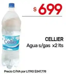 Nini Mayorista Cellier agua s/gas oferta
