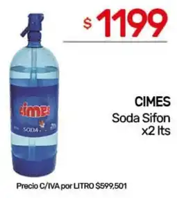 Nini Mayorista Cimes soda sifon oferta