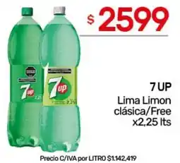 Nini Mayorista 7 up lima limon clásica/free oferta
