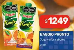 Nini Mayorista Baggio pronto jugo varios sabores oferta