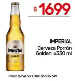 Nini Mayorista Imperial cerveza porrón golden oferta