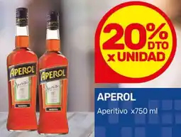 Nini Mayorista Aperol aperitivo oferta
