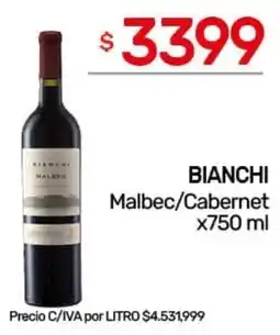 Nini Mayorista Bianchi malbec/cabernet oferta