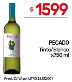 Nini Mayorista Pecado tinto/blanco oferta