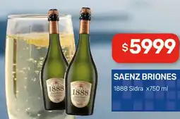 Nini Mayorista Saenz briones 1888 sidra oferta