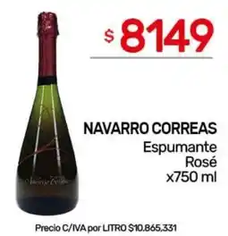 Nini Mayorista Navarro correas espumante rosé oferta