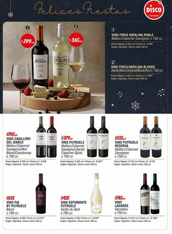 Disco Vino oferta